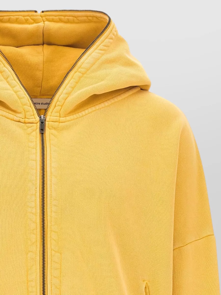 Entire Studios Cotton Zip Hooded Jacket
