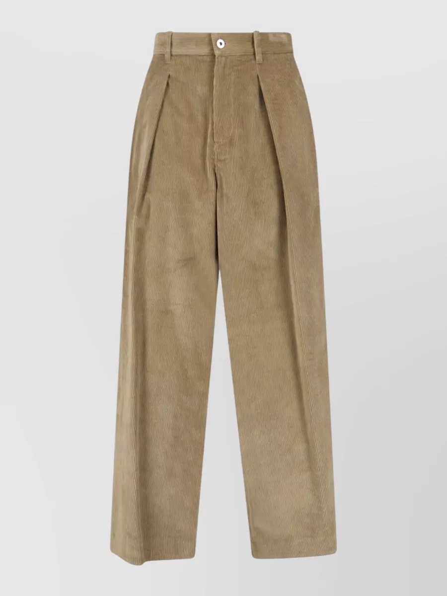 Jw Anderson Cotton Straight-Leg Trousers