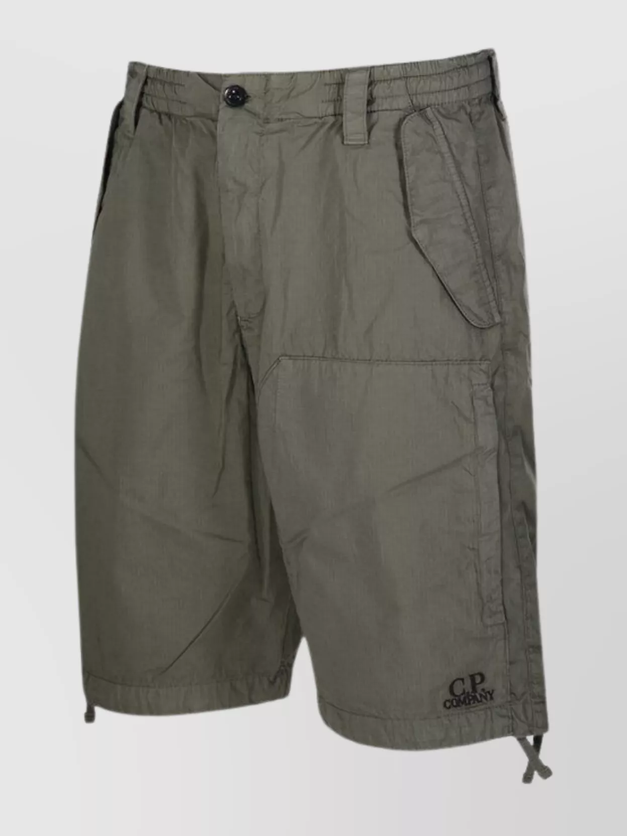 C.p. Company Drawstring Waist Shorts Pockets