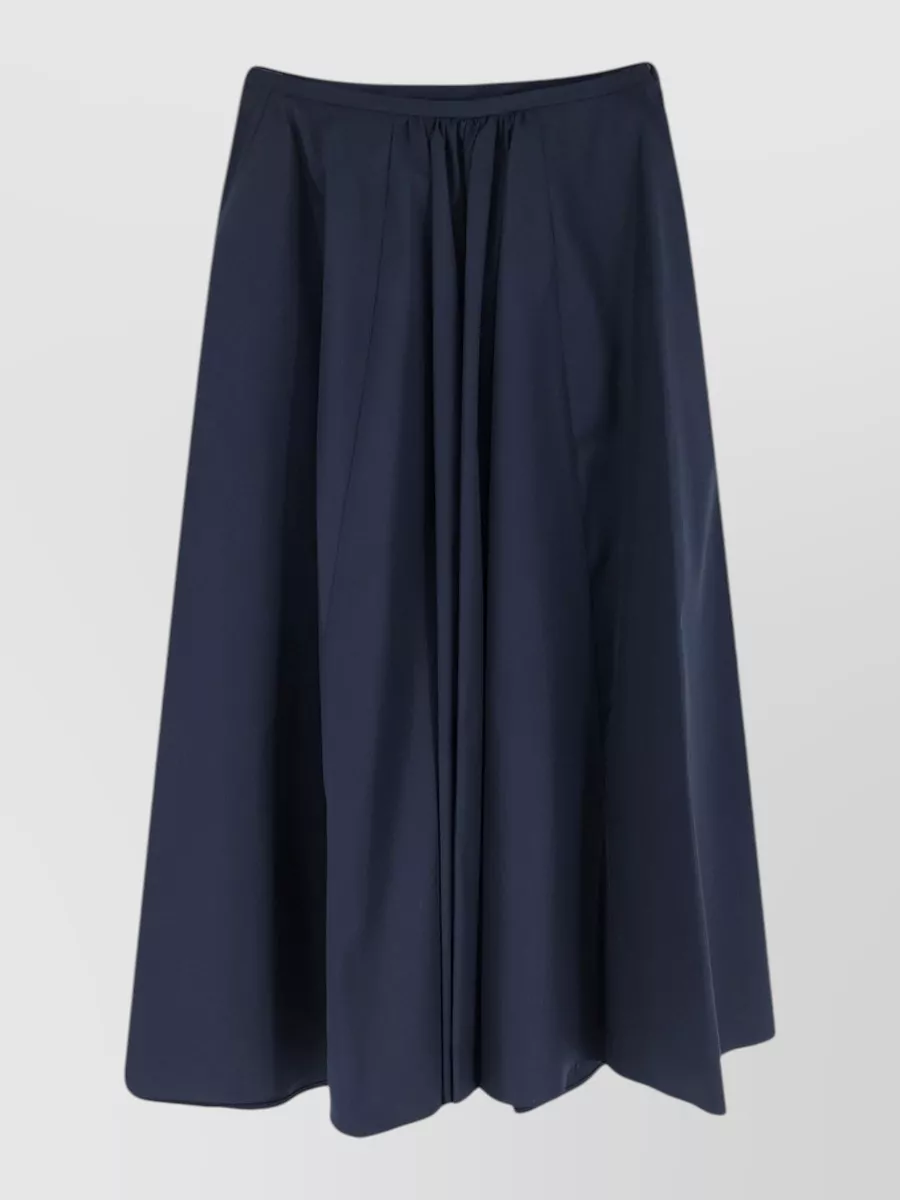 Aspesi Cotton Flared Maxi Skirt