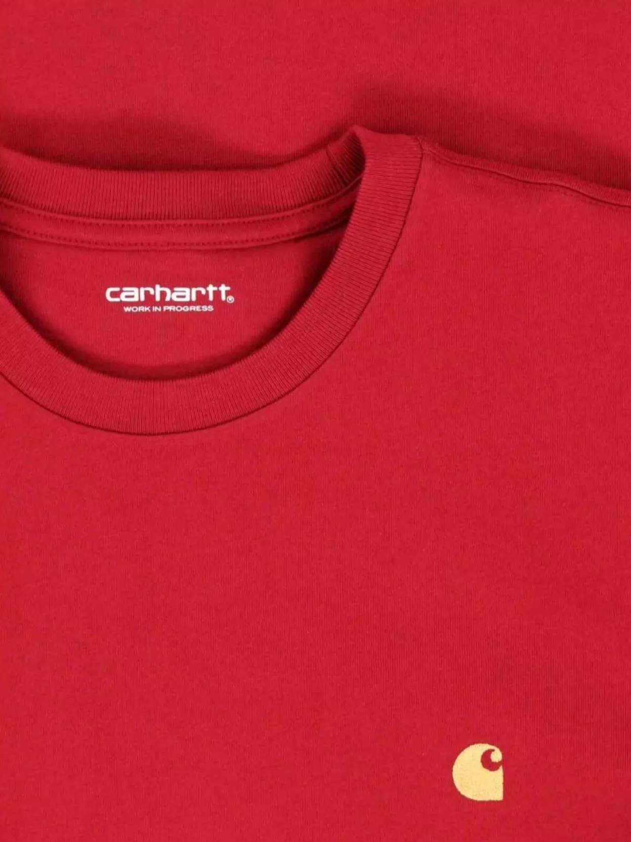 Carhartt Wip Crew Neck T-Shirt Short Sleeves Design