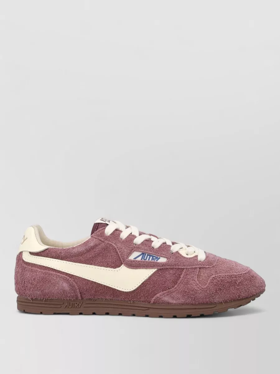 Autry Suede Leather Lace-Up Shoes