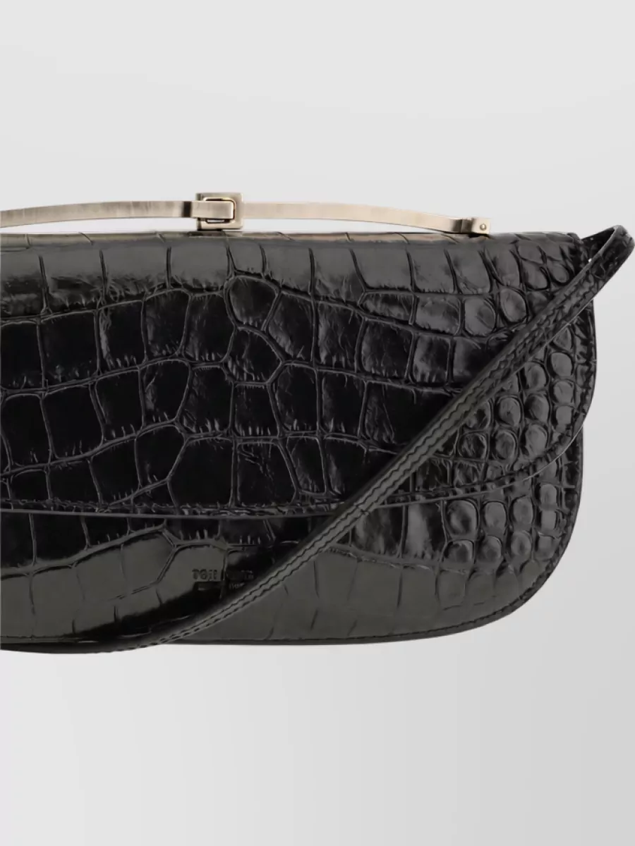 Tom Ford Padlock Leather Clutch Bag