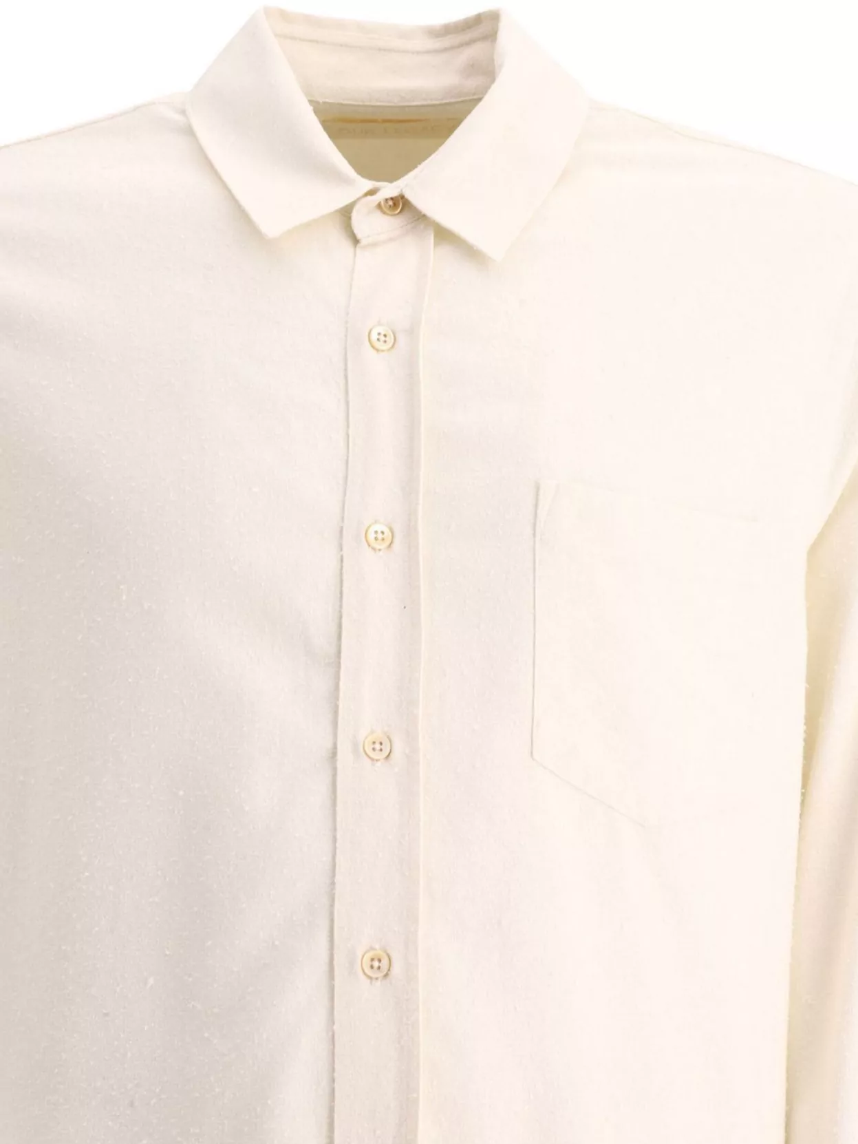 Our Legacy Silk Shirt With Long Sleeves And Chest Pocket