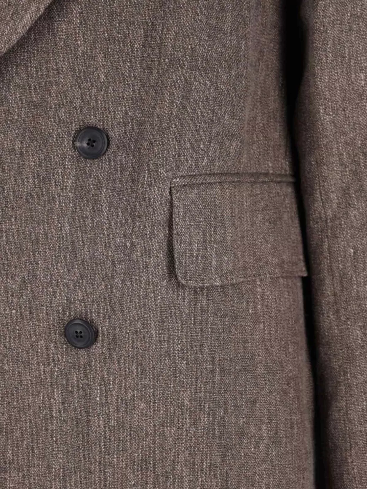 Our Legacy Tailored Double-Breasted Jacket Back Vent