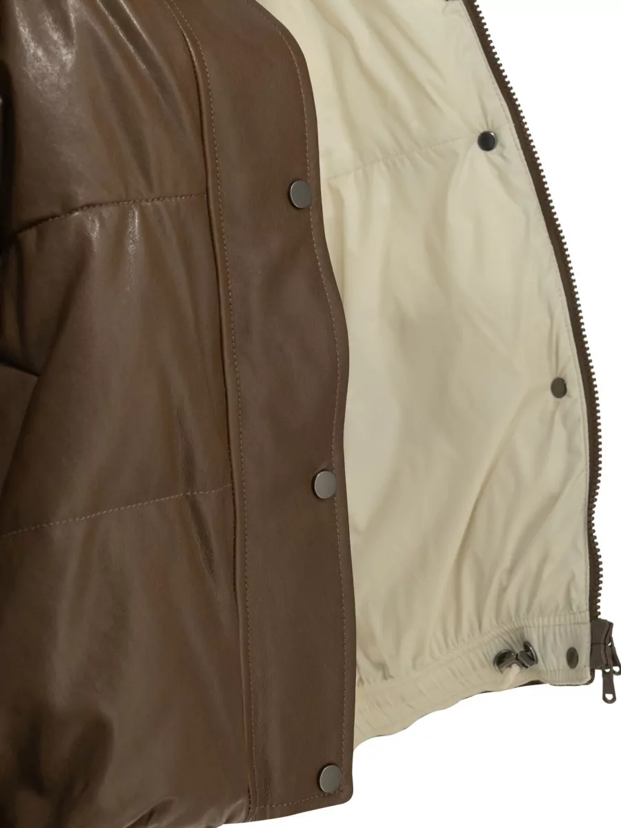 Brunello Cucinelli Shearling Padded Jacket