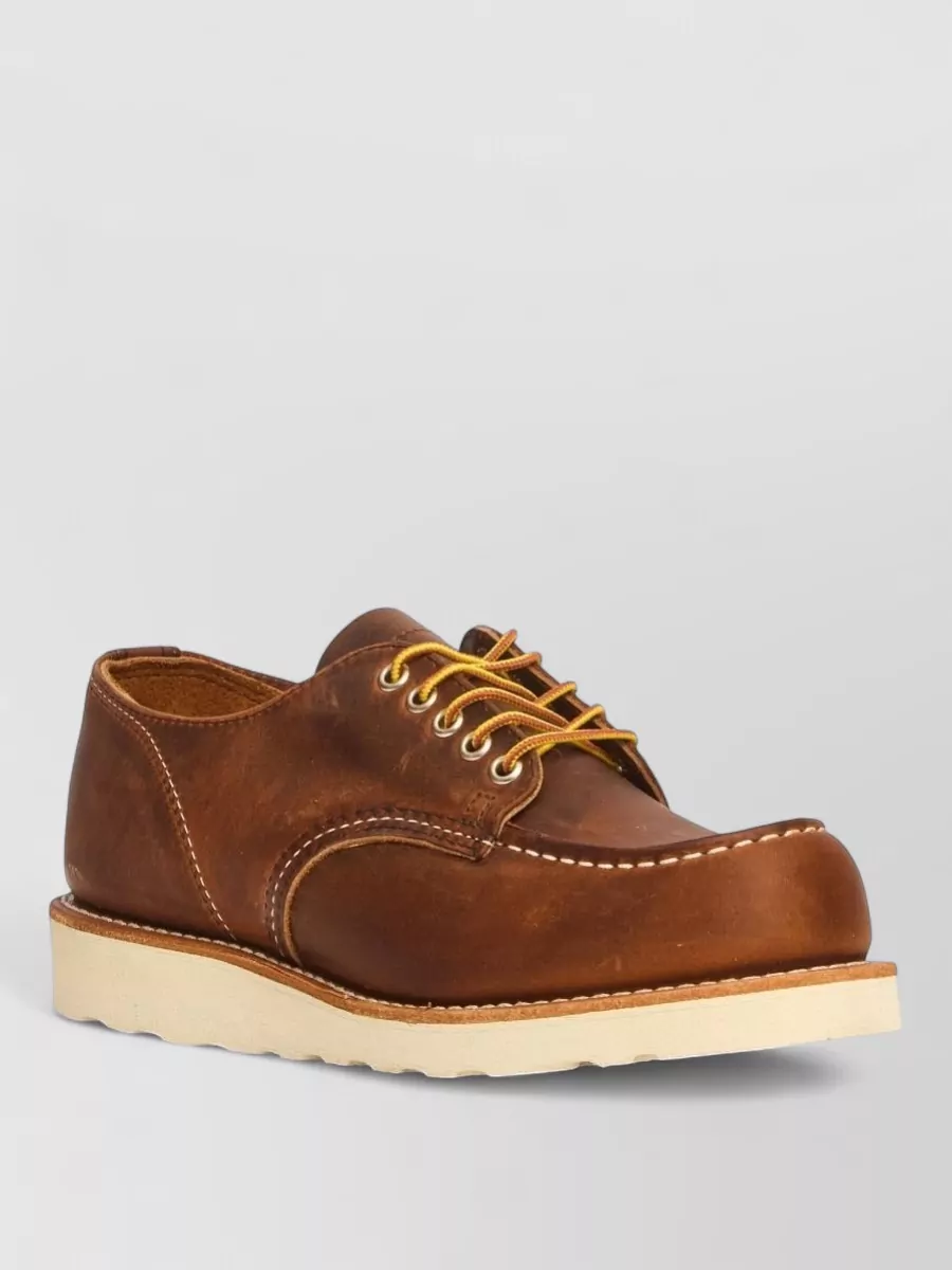 Red Wing Shoes leather oxford shoes