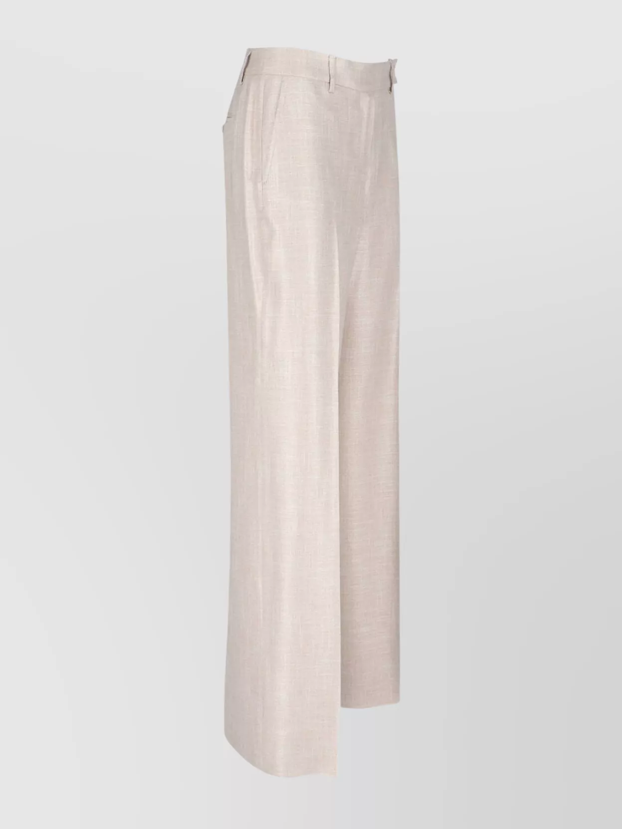 Kiton Metallic Crepe Straight-leg Trousers