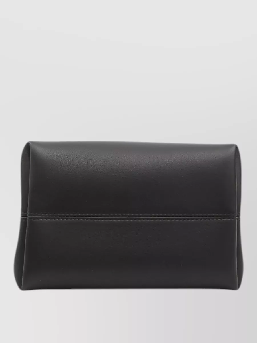 Jacquemus Le Berlingot Small Leather Clutch Bag