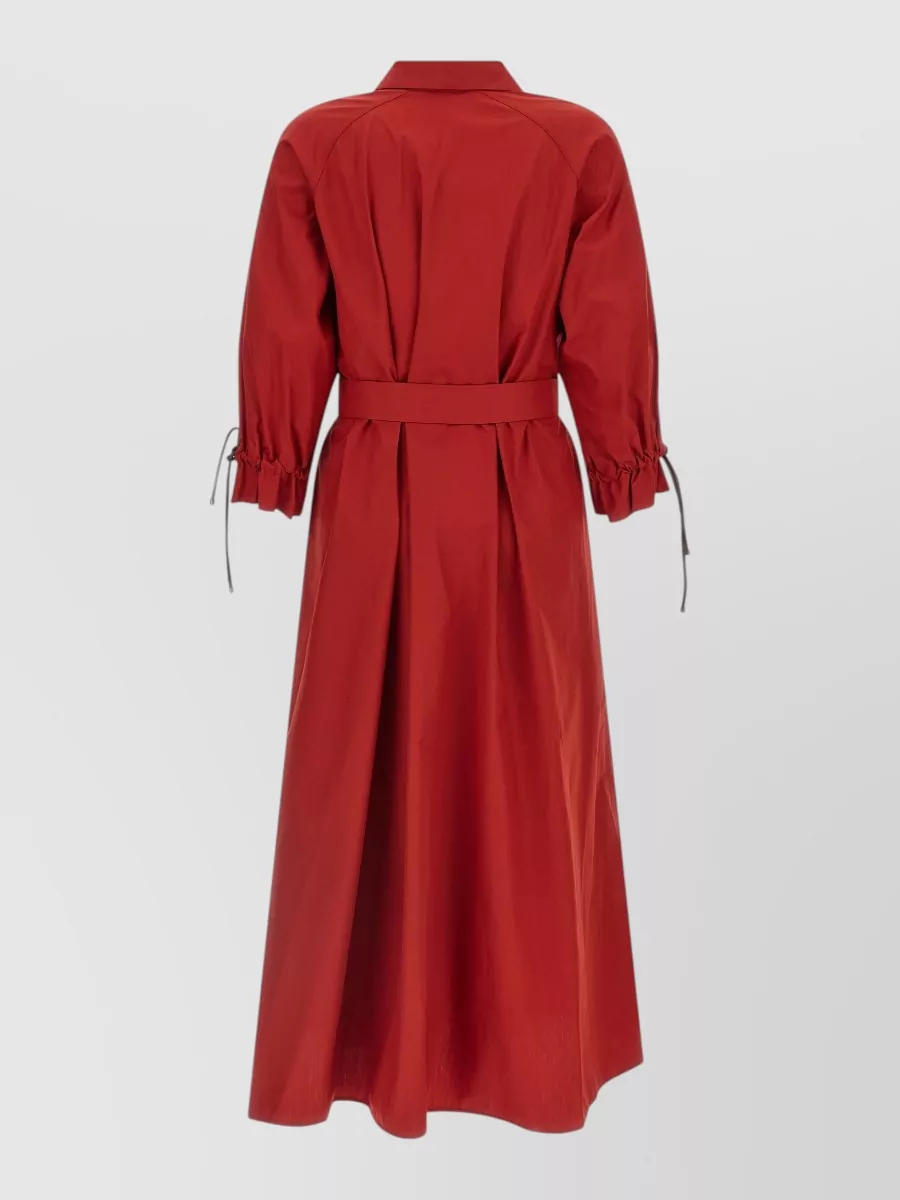 Max Mara Cotton Poplin Oversized Midi Shirt Dress