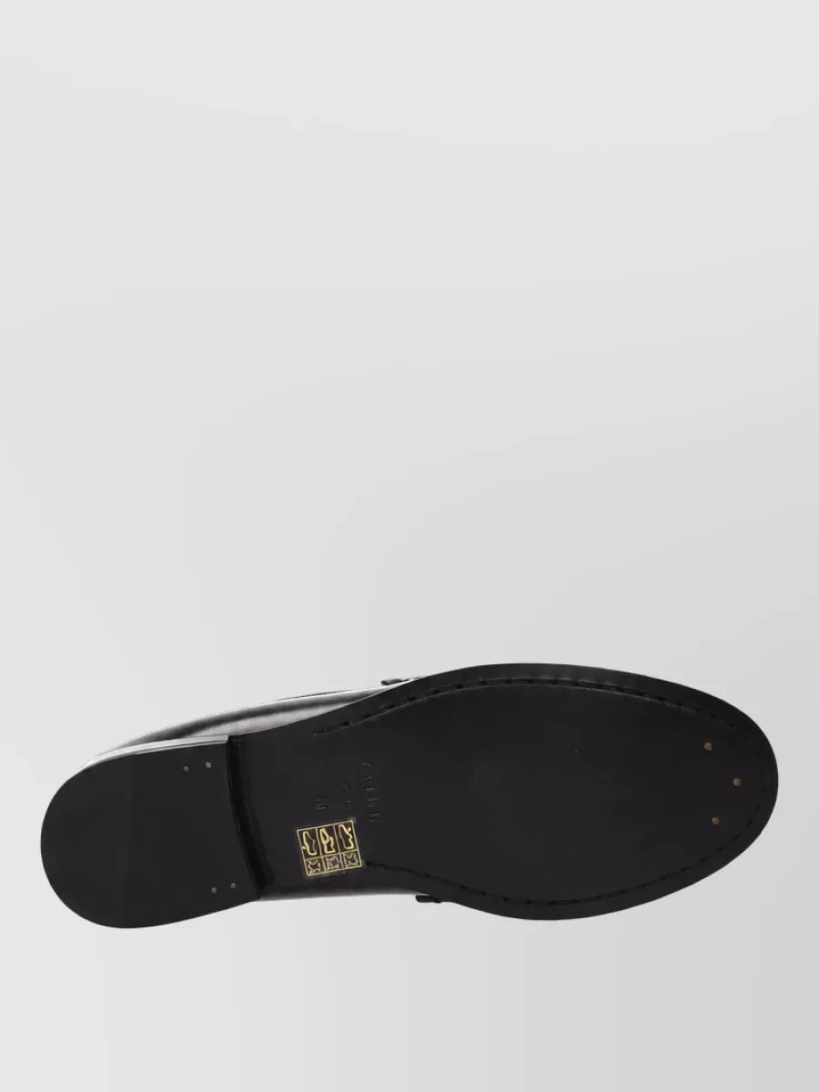 Celine Leather Luco Loafers