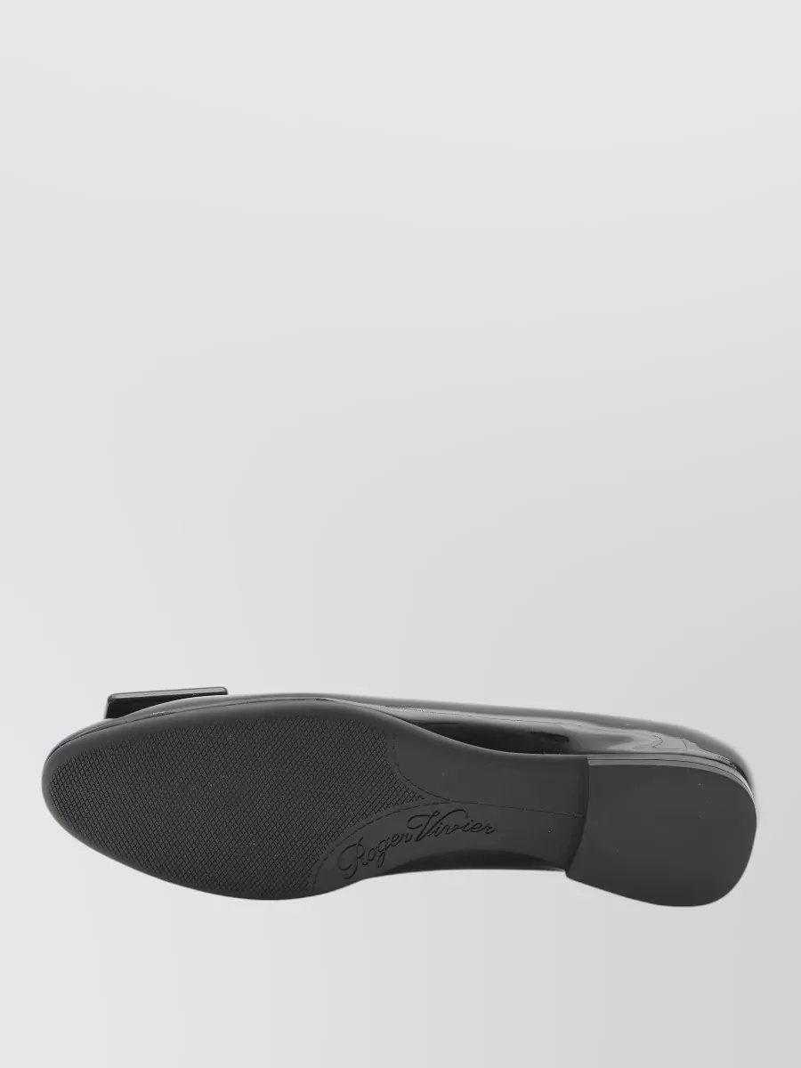 Roger Vivier Gommettine Roundy Patent Leather Ballerinas Shoes