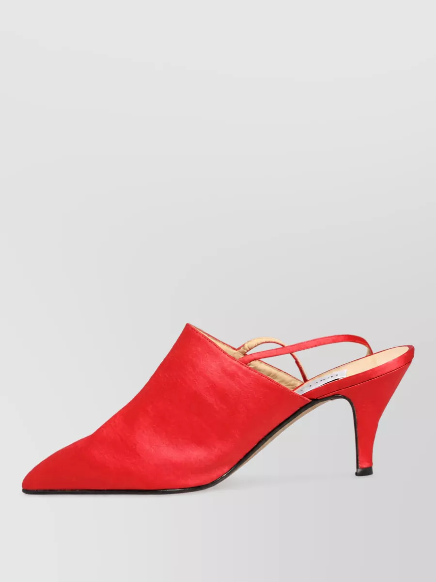 Dolce&Gabbana Suede Leather Slingback Mules