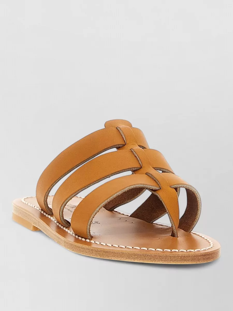 K. Jacques leather thong sandals