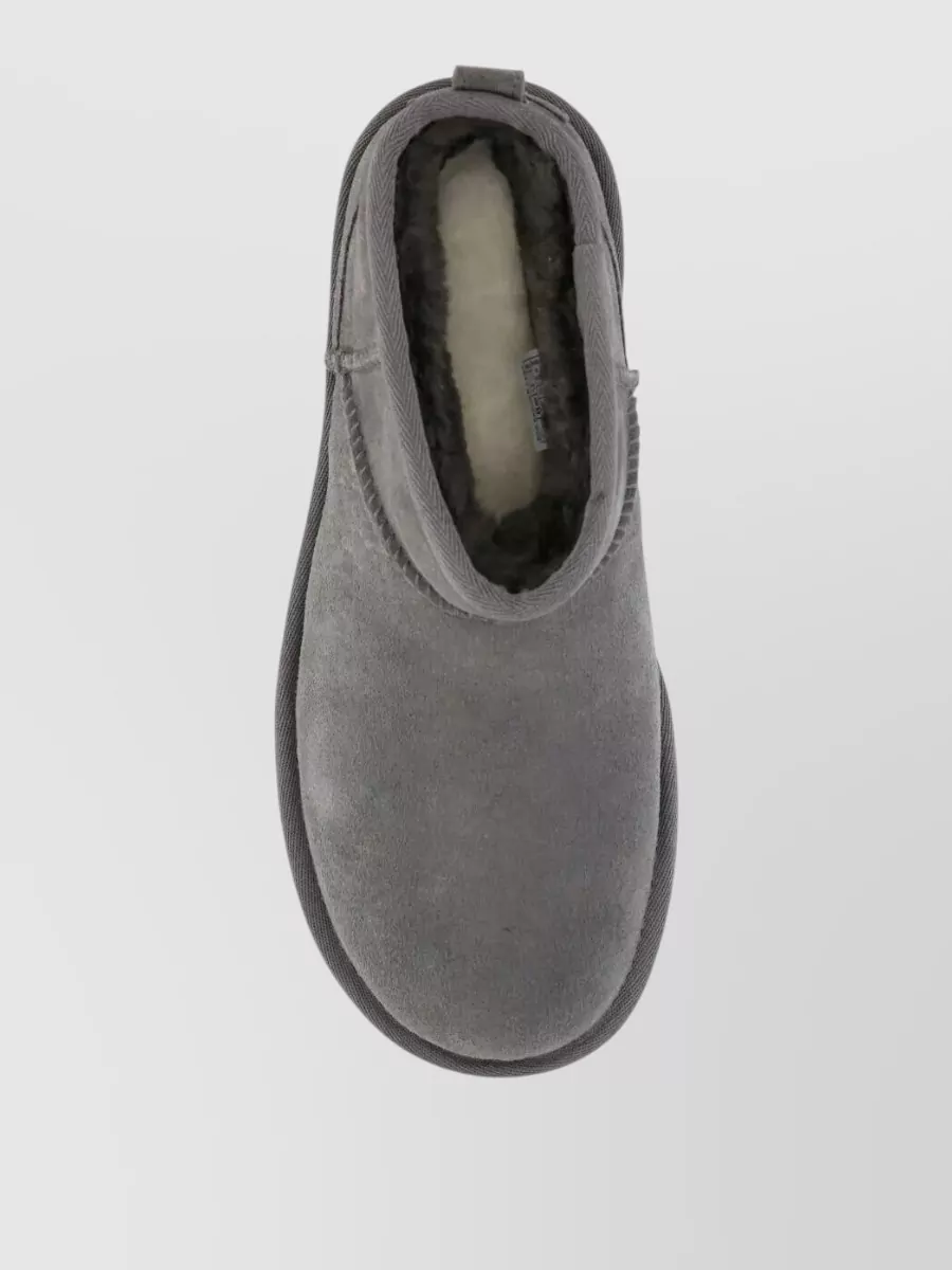 Ugg Leather Classic Ultra Mini Platform Slippers