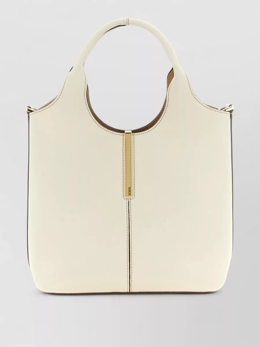 Tod's mini leather shopping bag