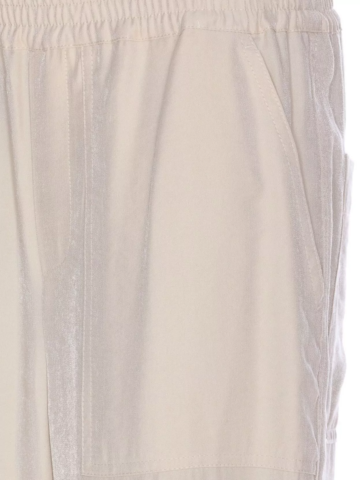 Liu Jo Elasticized Waist Relaxed Fit Trousers With Pockets