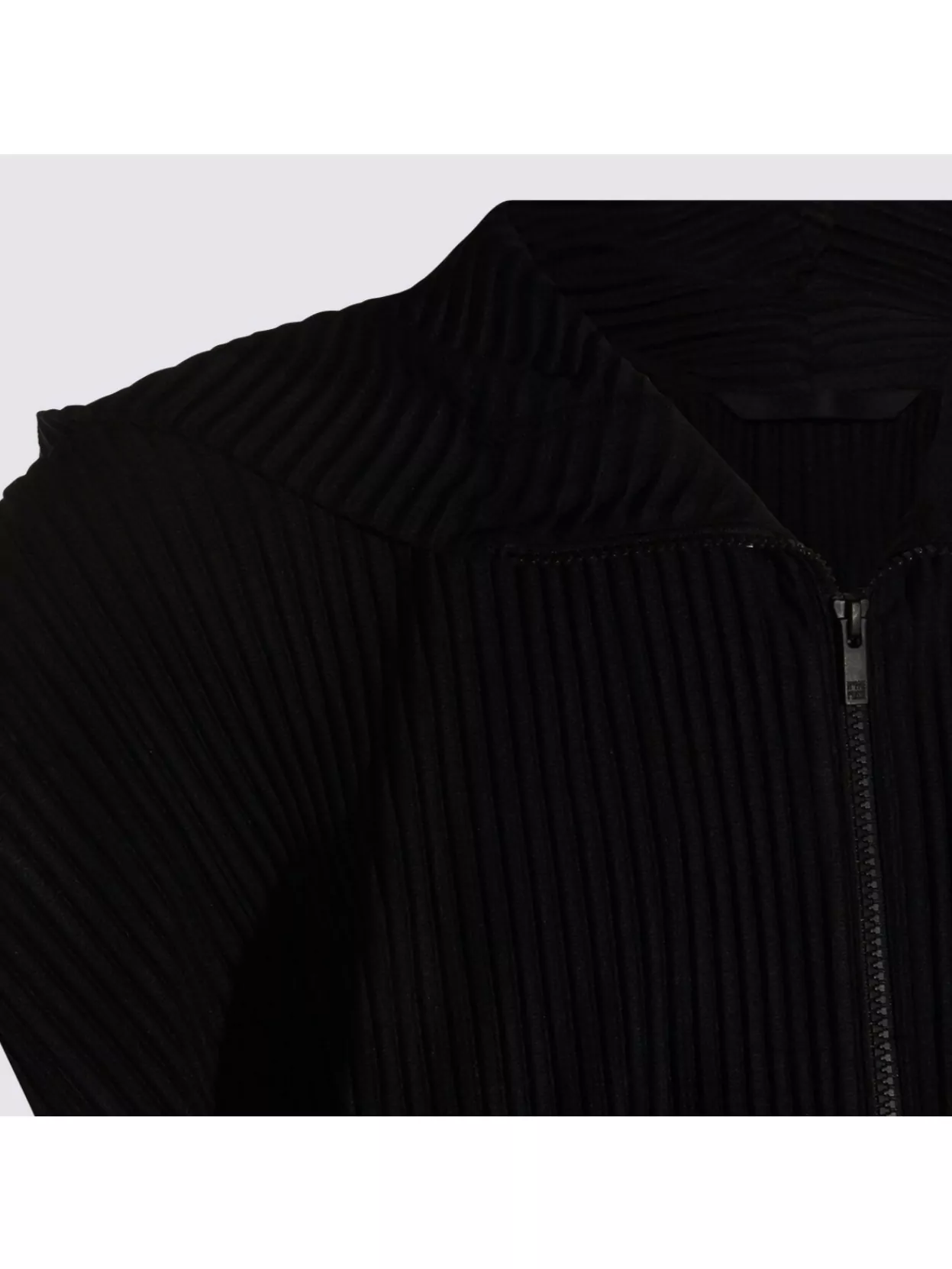 Homme Plisse Issey Miyake Hooded Short Sleeve Casual Jacket
