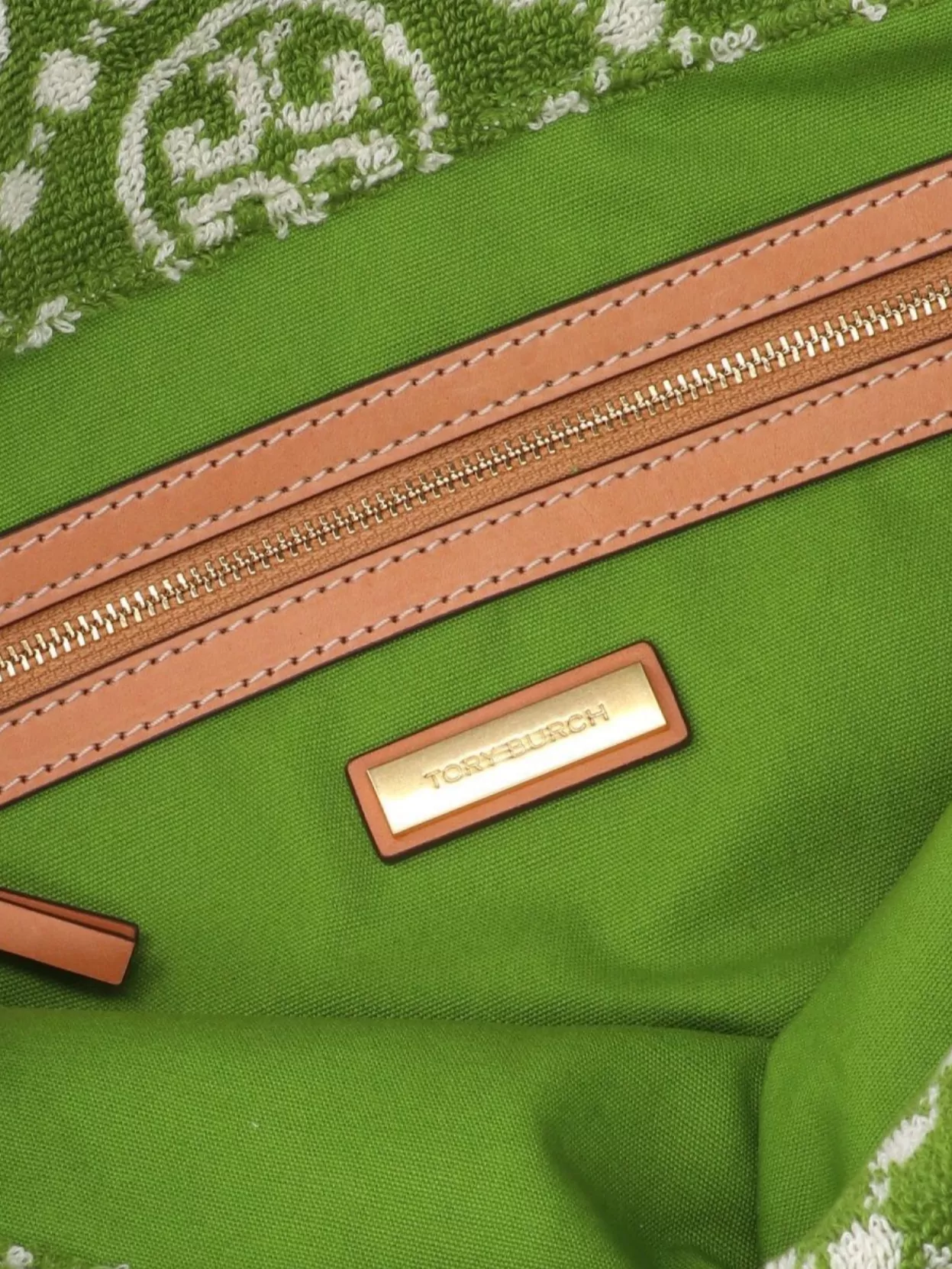 Tory Burch Patterned Tote Bag Handles