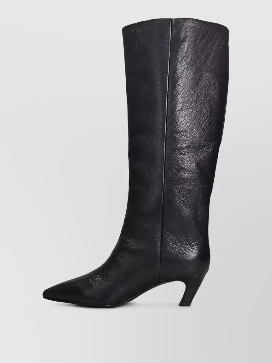 Ash Leather Ankle Boots