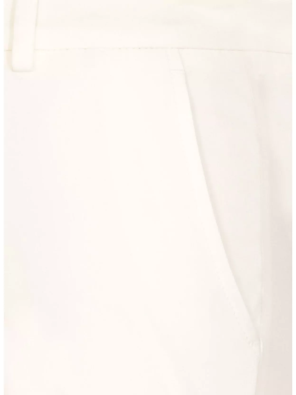 Pt Torino Cotton Trousers With Rear And Side Pockets In White