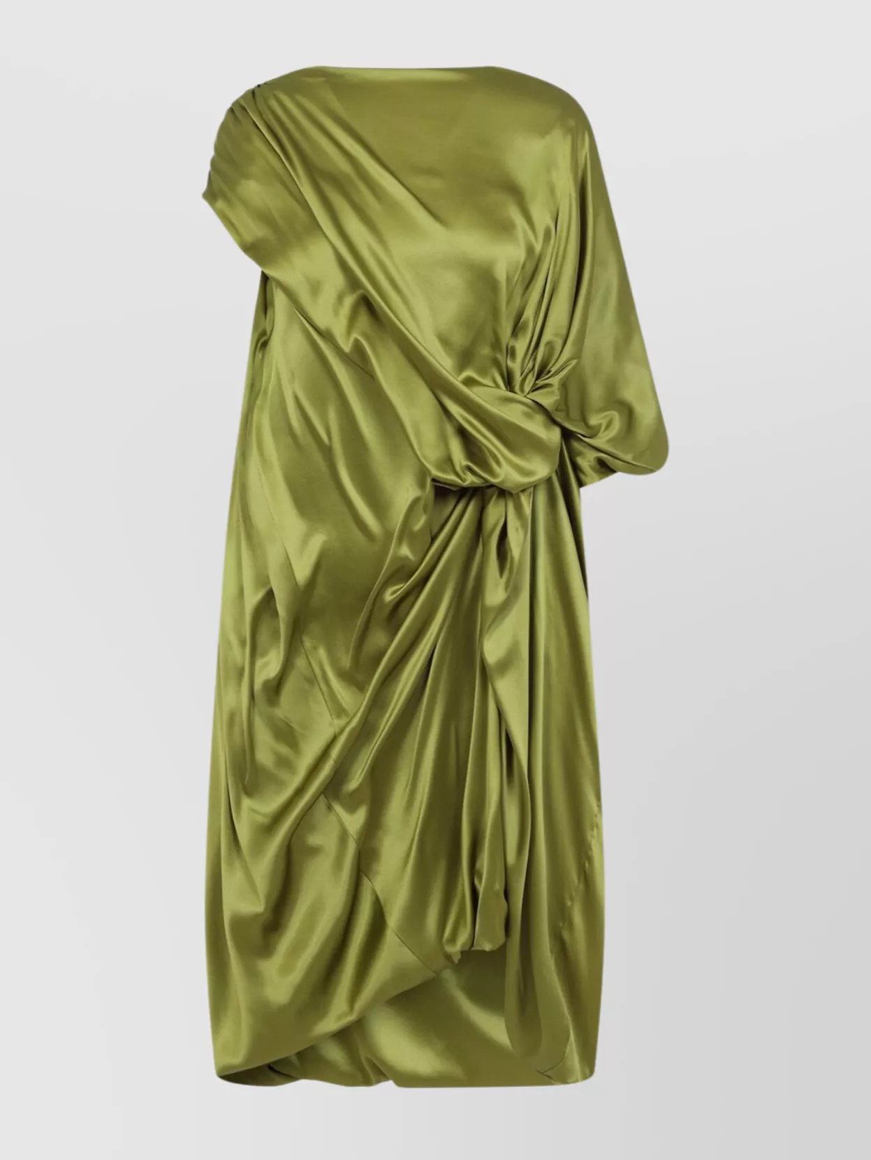 Dries Van Noten Dalant Ankle-Length Asymmetric Hem Dress