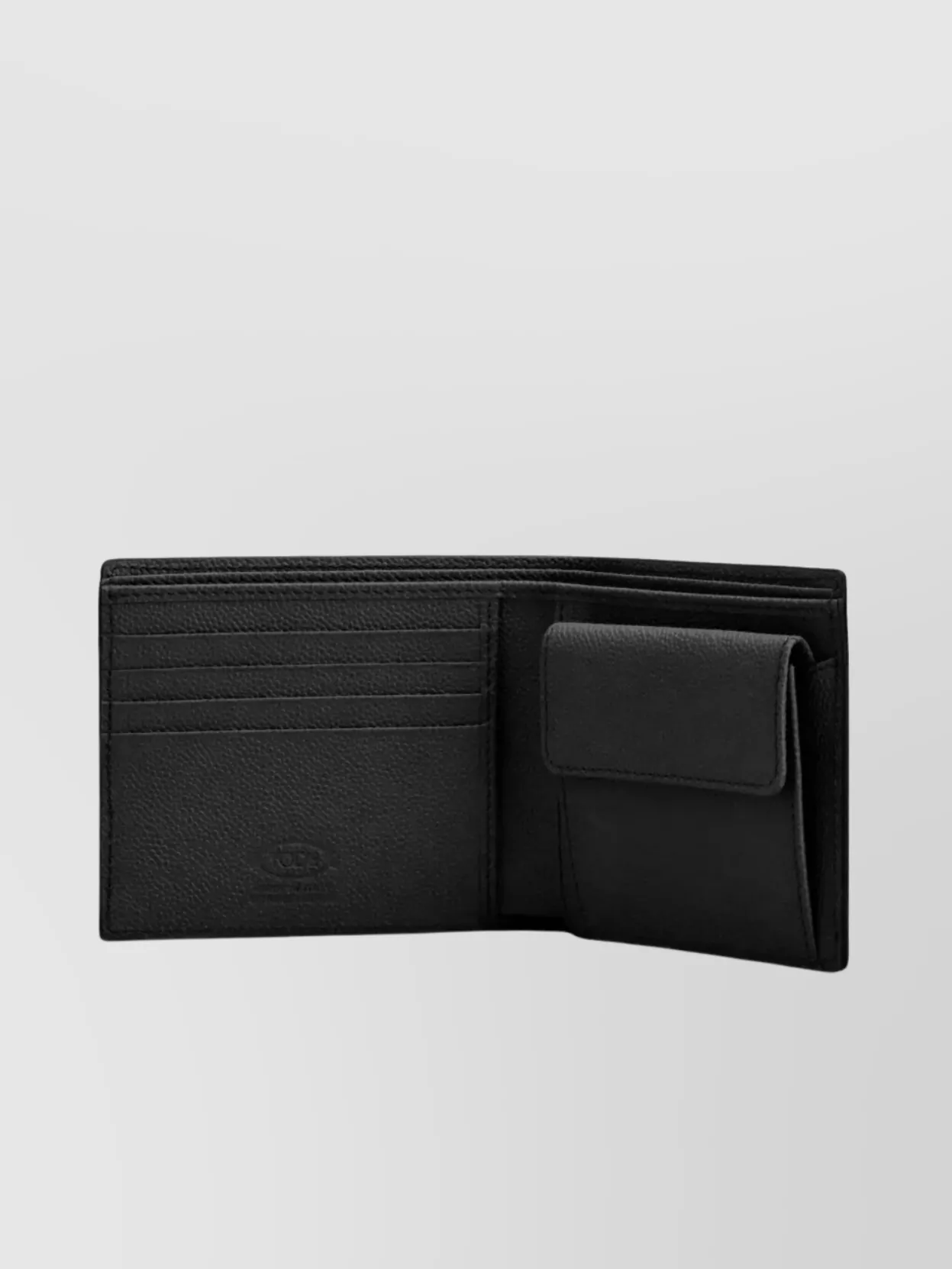 Tod's Textured Finish Leather Wallet And Cardholder