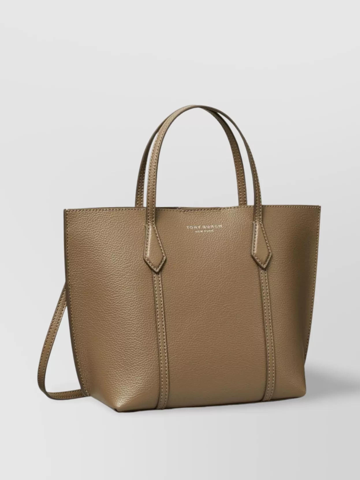 Tory Burch Structured Tote Bag Detachable Strap