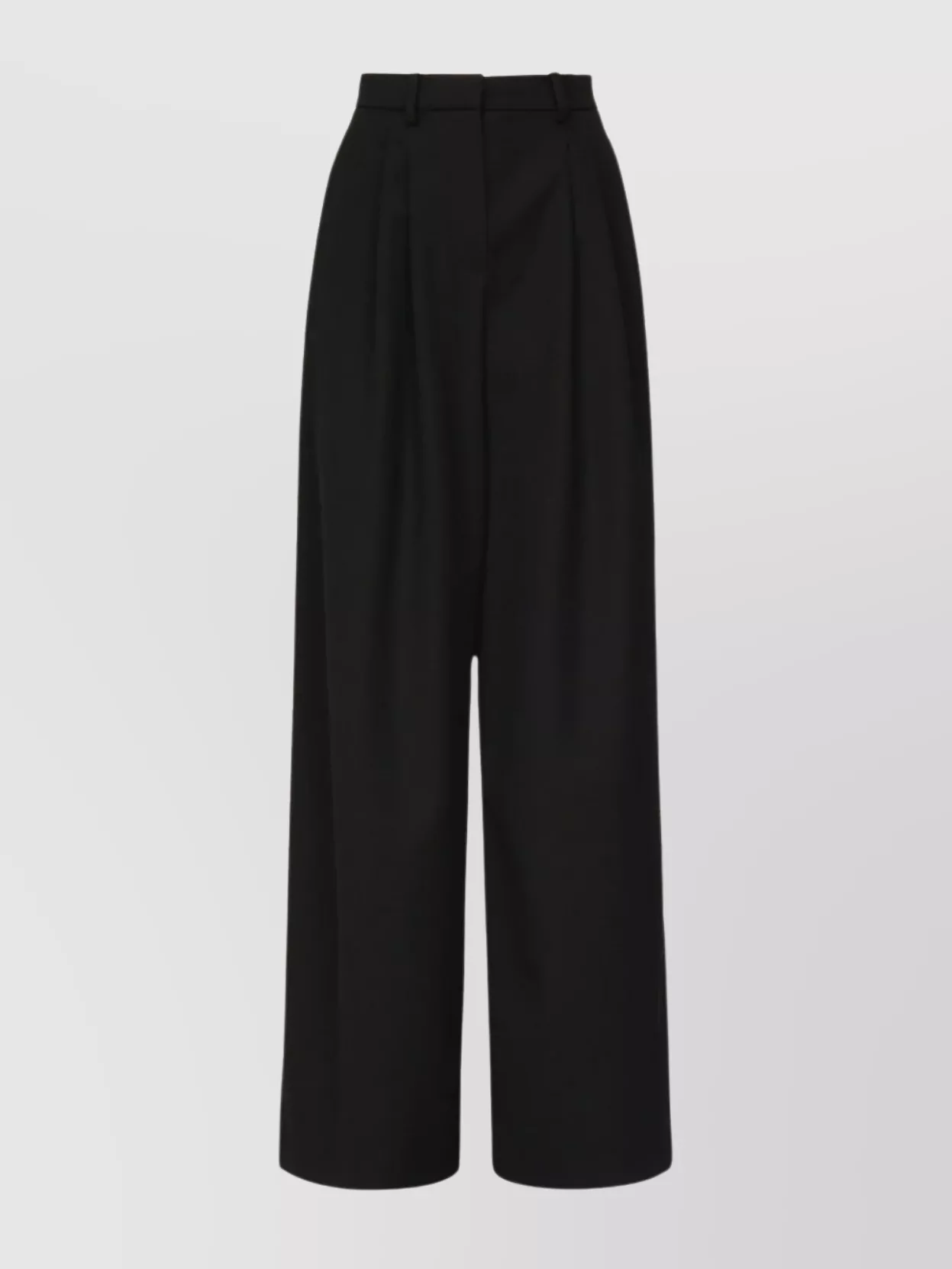 Magda Butrym Wide Leg Wool Trousers