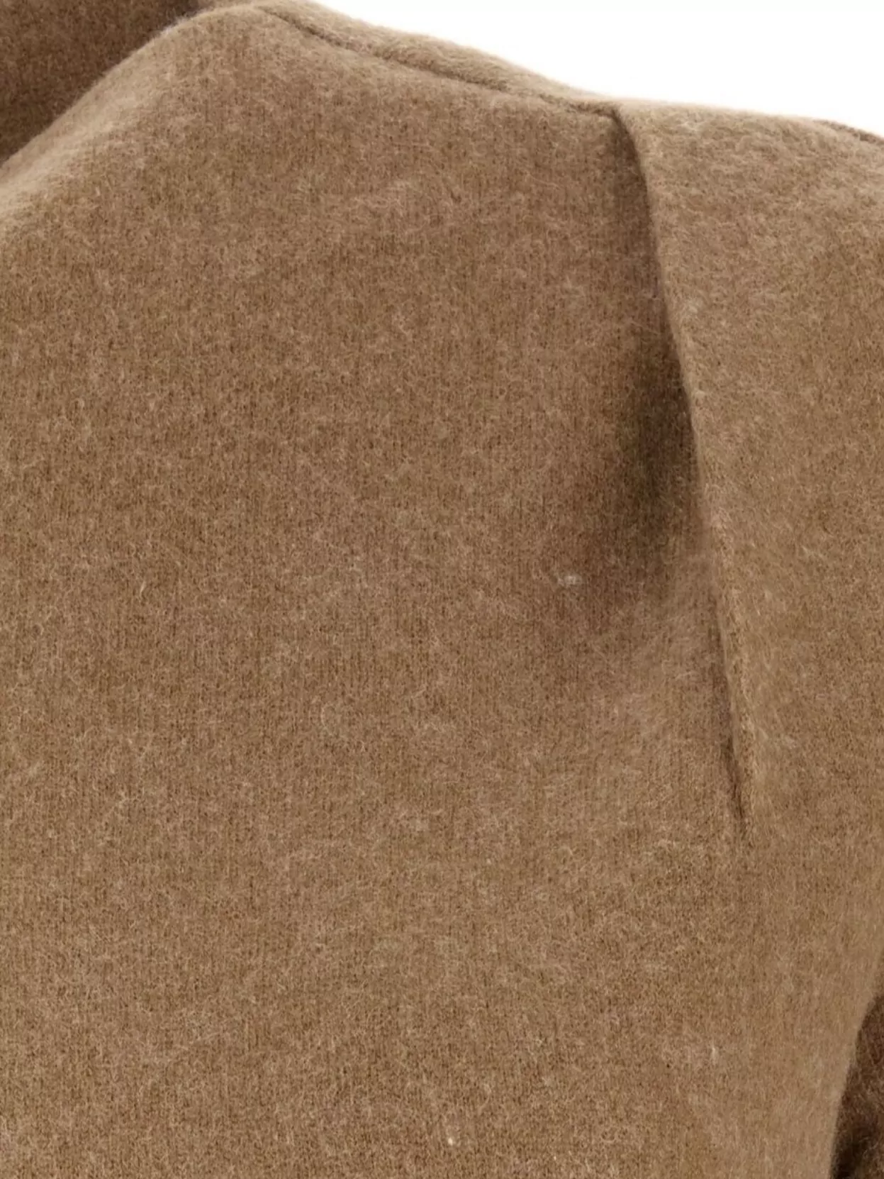 MAX MARA CASHMERE BLEND OXA SWEATSHIRT WITH ASYMMETRIC NECKLINE