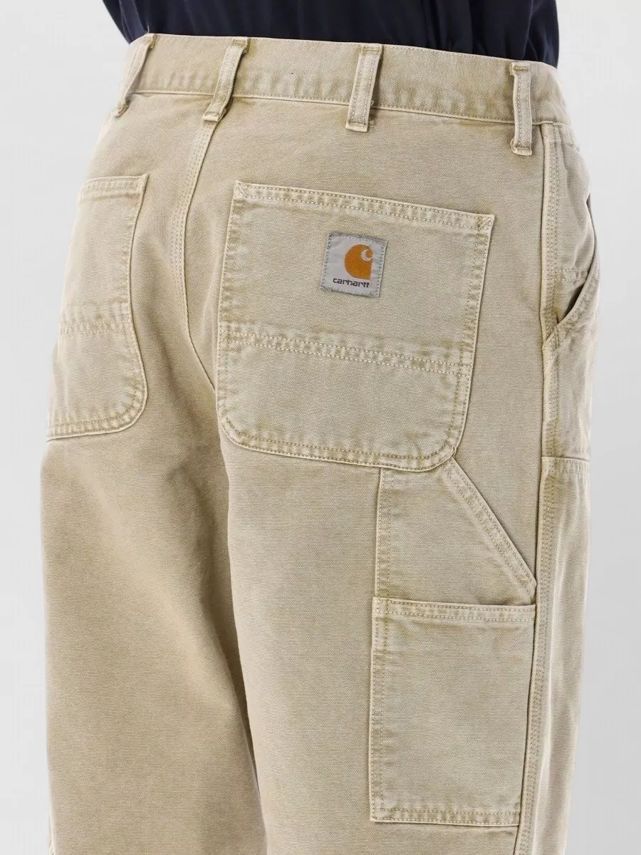 Carhartt Wip Workwear Canvas Pants Reinforced Knee Design