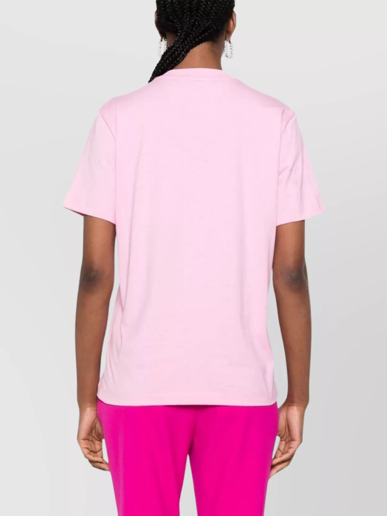 Msgm Short Sleeve Crew Neck T-Shirt Design