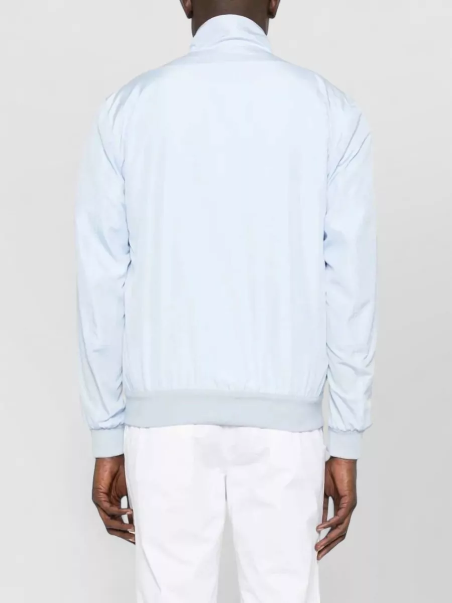 Kiton High Collar Jacket Snap Buttons