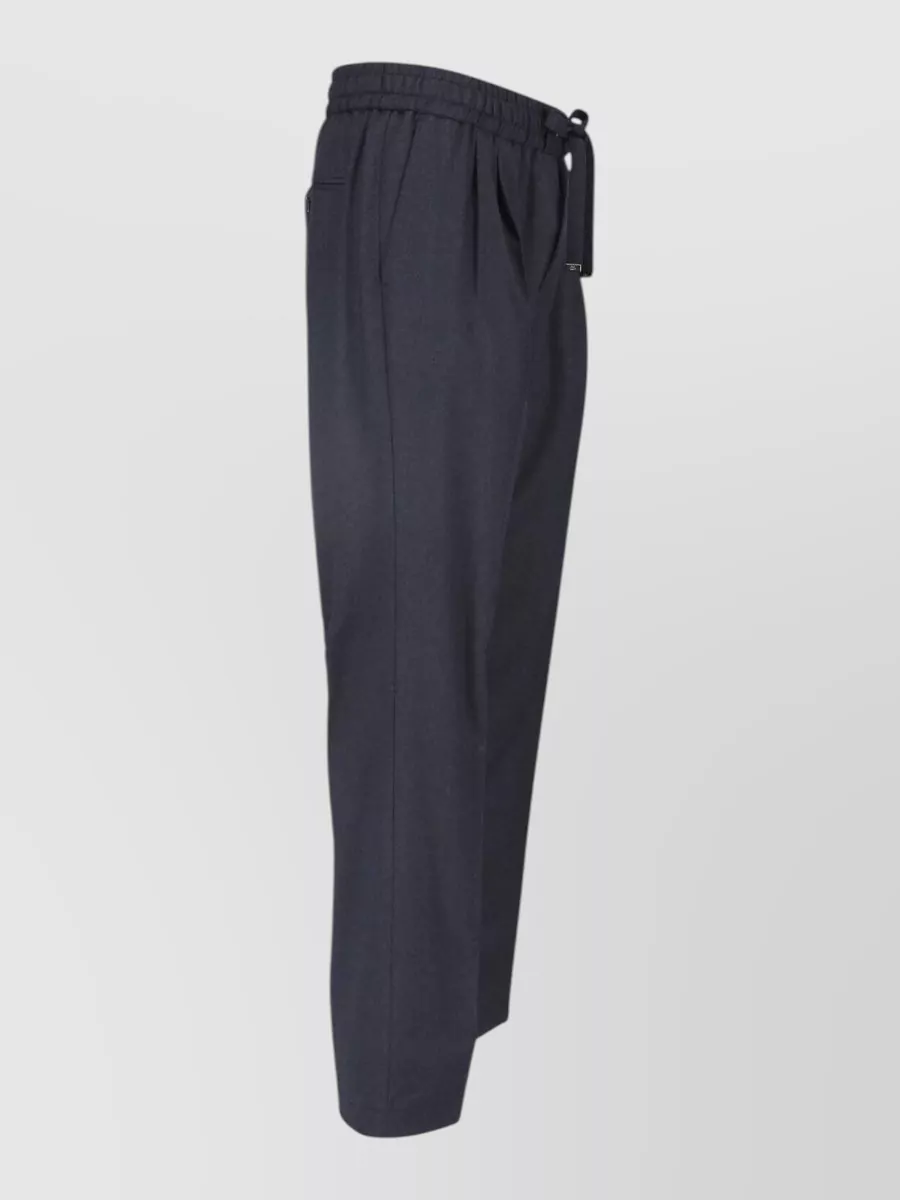 Dolce&Gabbana Wool Straight-Leg Trousers
