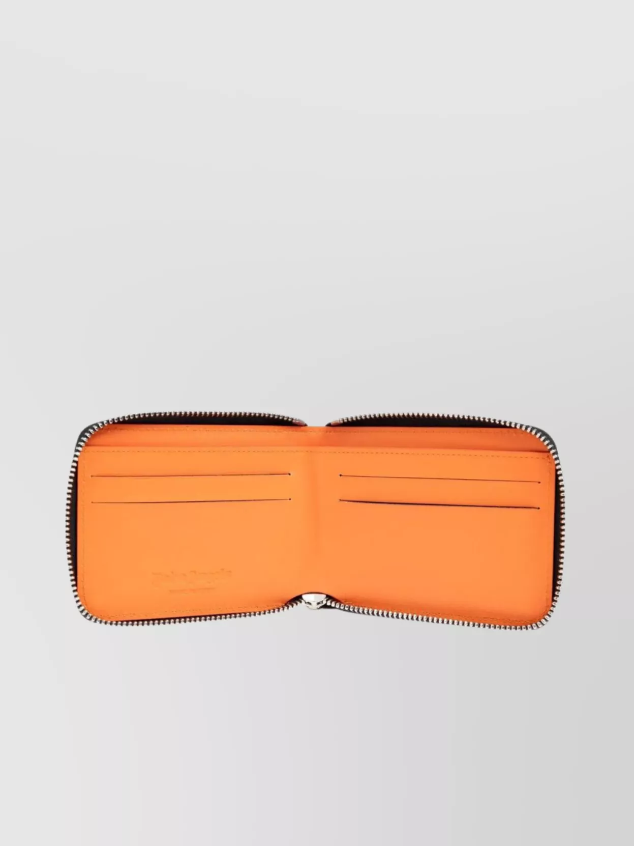 Palm Angels Logo Zip Around Wallet With Dust Bag