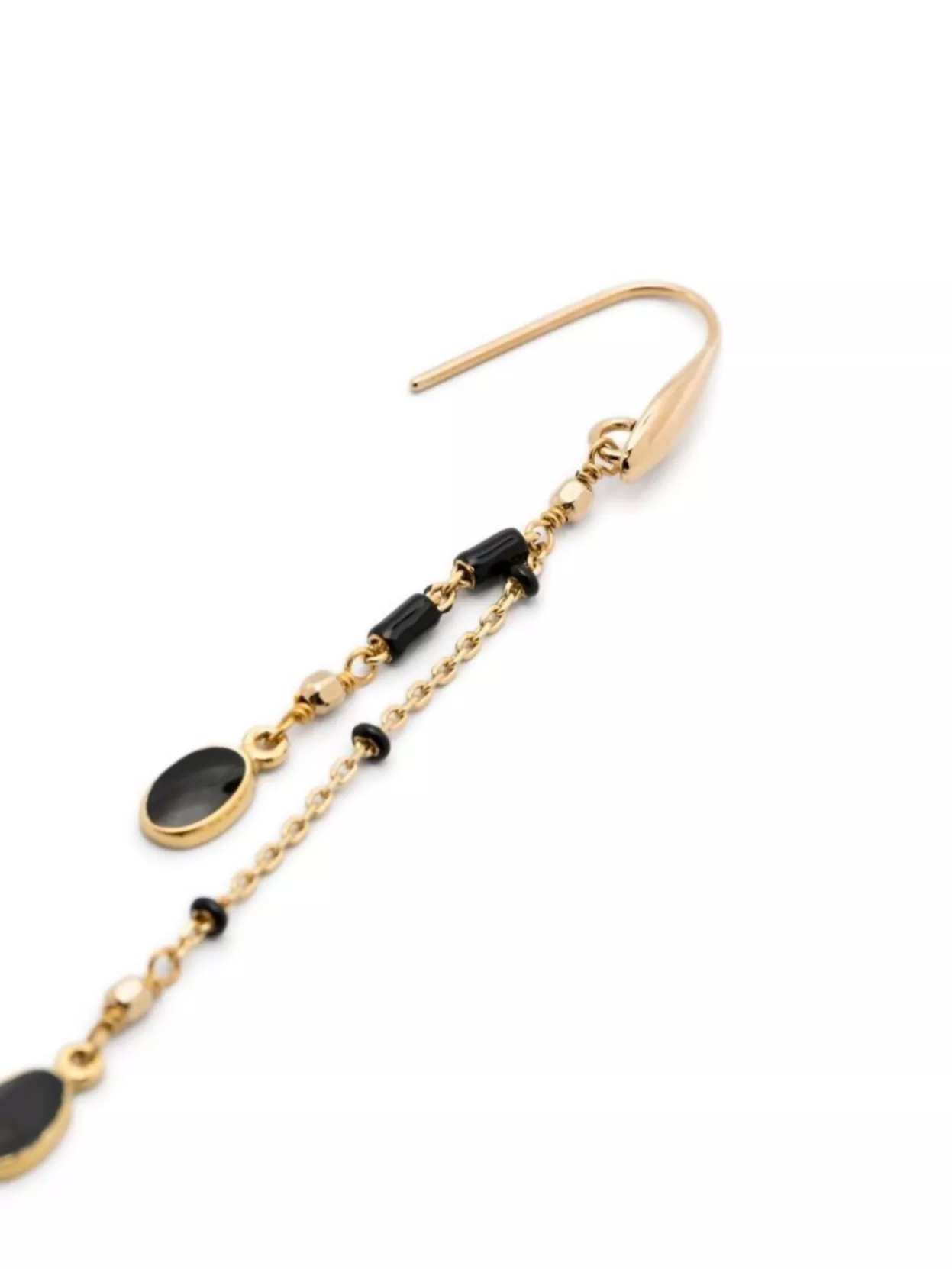 Isabel Marant Pendant Earrings Tassels Chain Detail