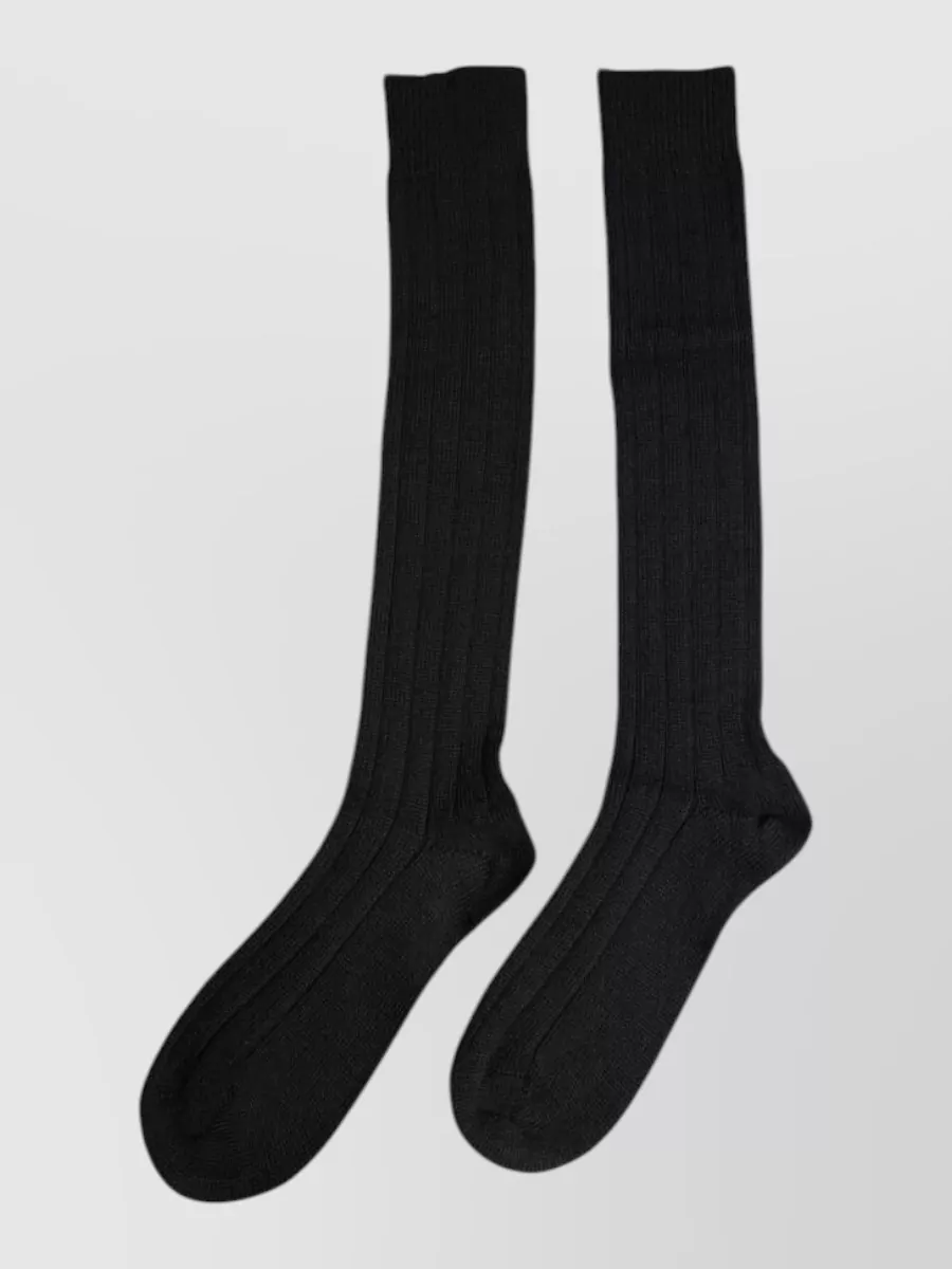 Dolce&Gabbana Logo-print over-the-calf socks