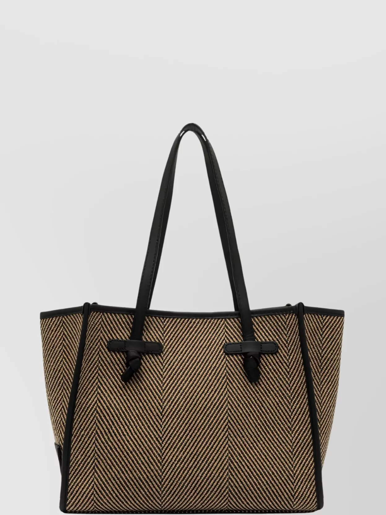 Gianni Chiarini Marcella Chevron Tote Bag Dual Handles