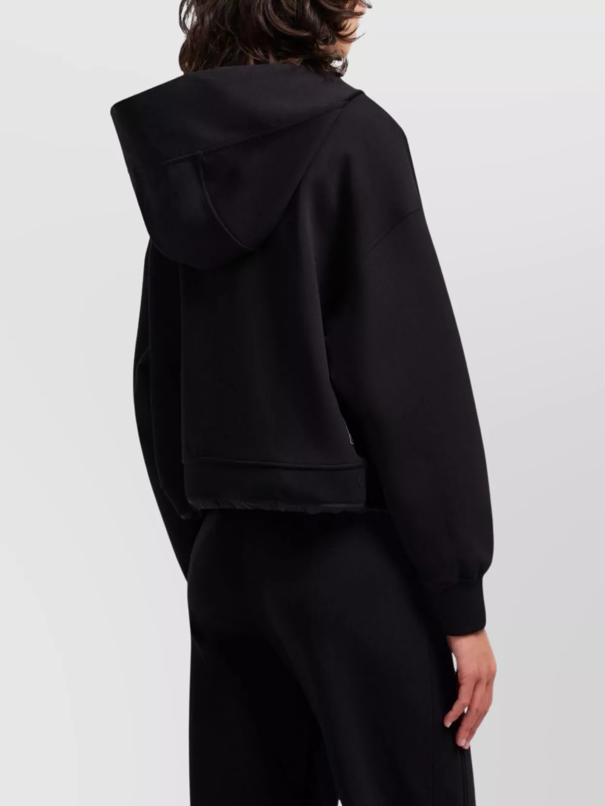Emporio Armani Cotton Hooded Blouson Jacket
