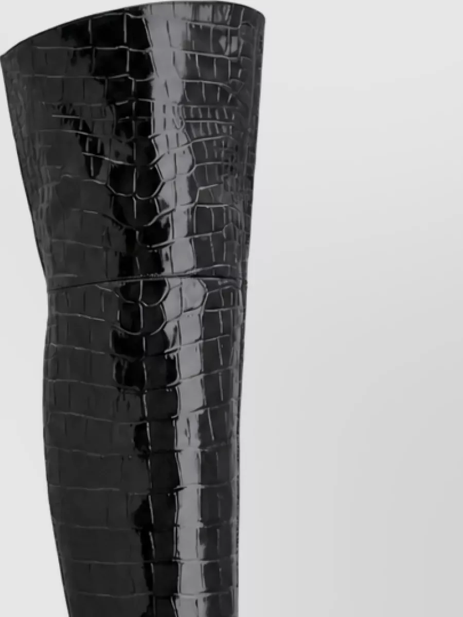 Roger Vivier leather tall boots