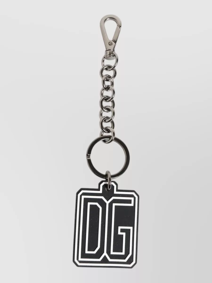 Dolce&Gabbana logo keychain