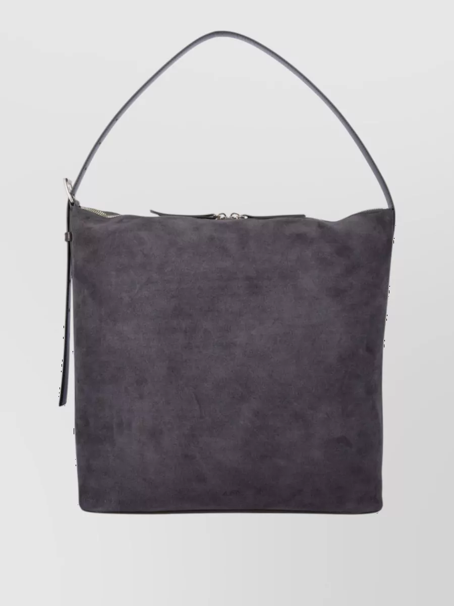 A.p.c. Vera Maxi Leather Shoulder Bag