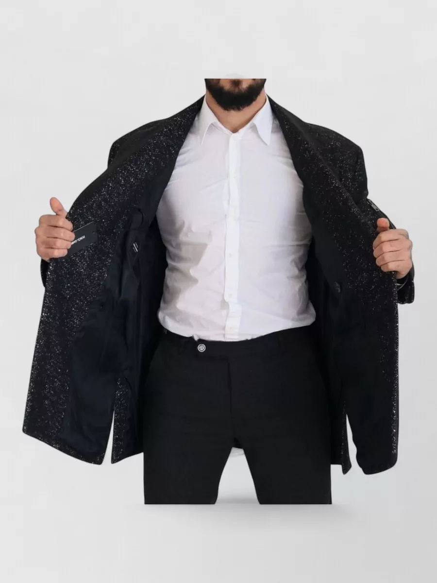Dolce&Gabbana Wool Double Breasted Coat