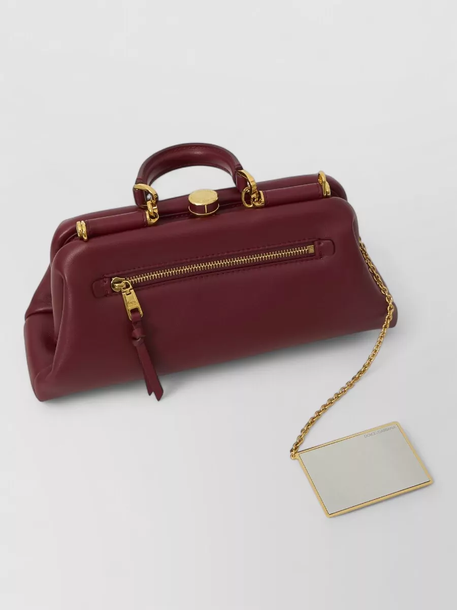 Dolce&Gabbana devotion lambskin clutch bag