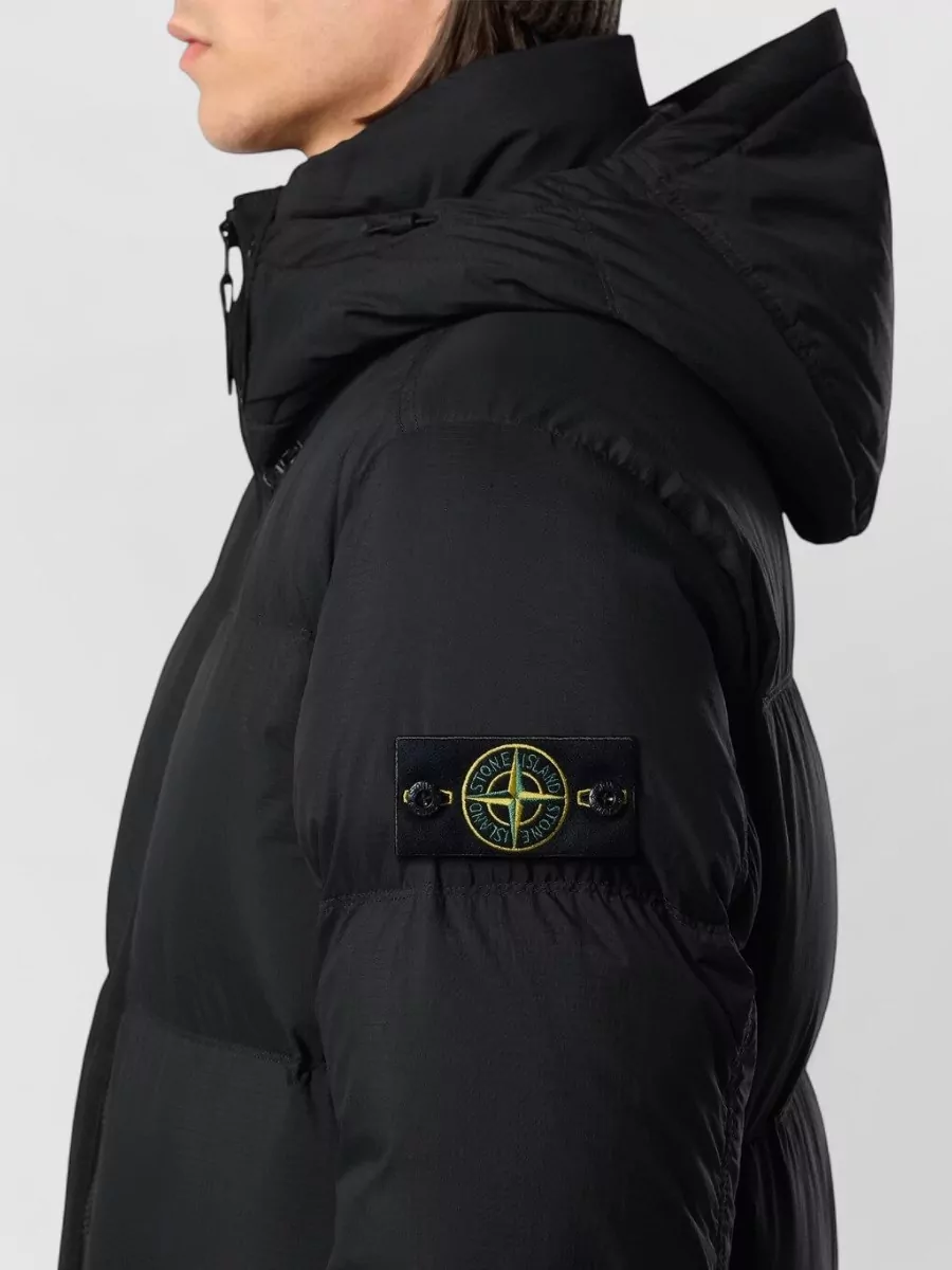 Stone Island Down Hooded Puffer Jacket