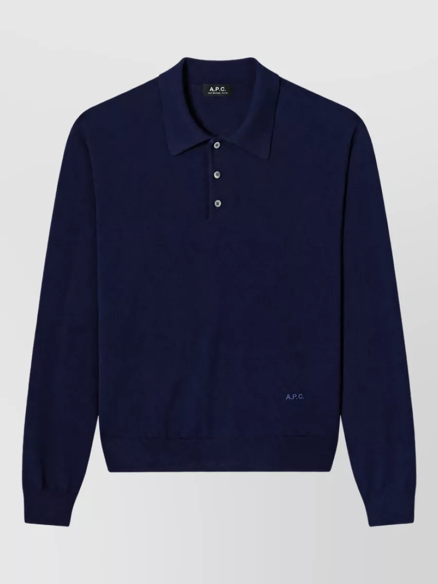 A.P.C. Short-sleeve polo shirt