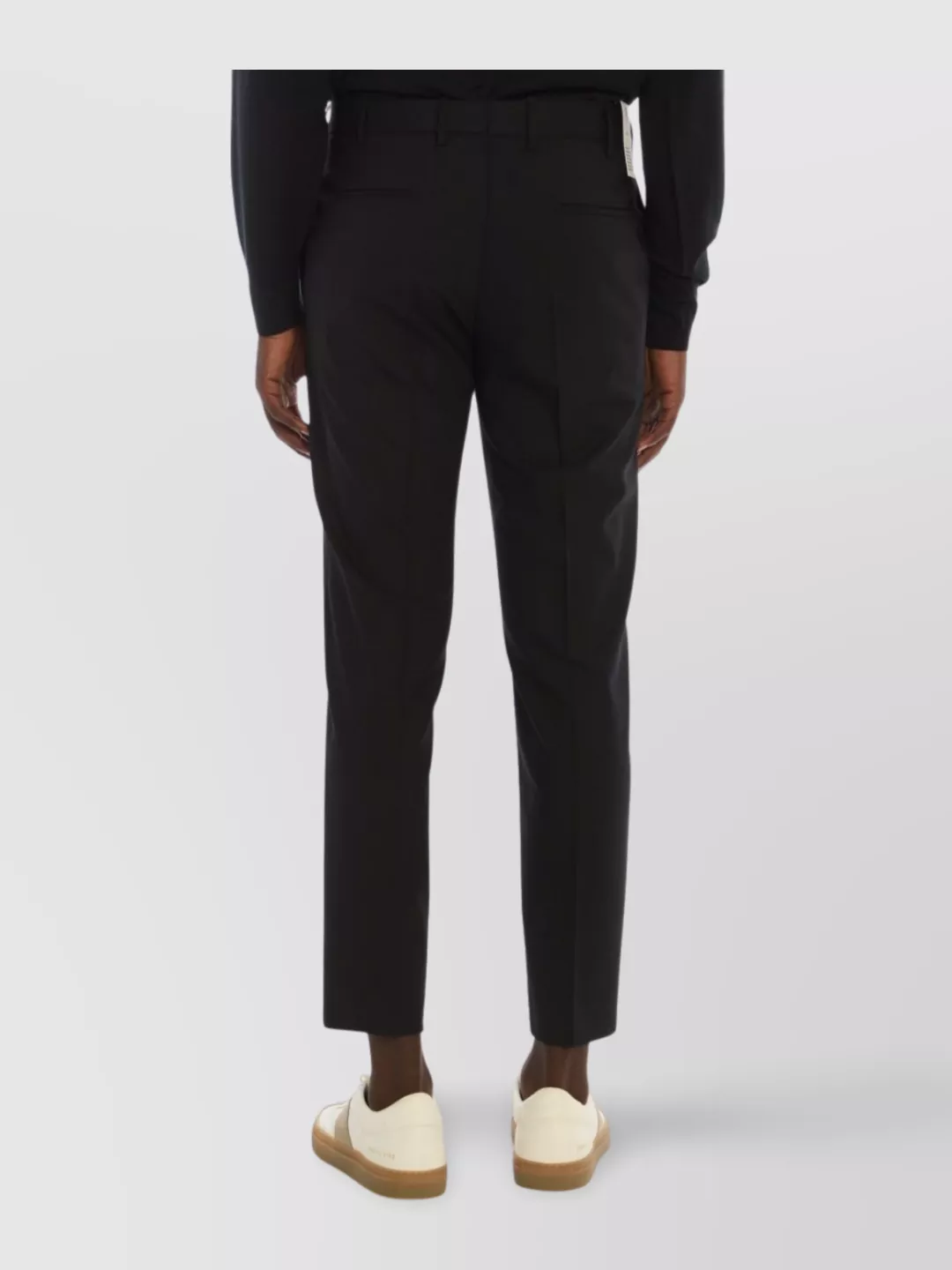 Pt Torino Streamline Wool Blend Trousers