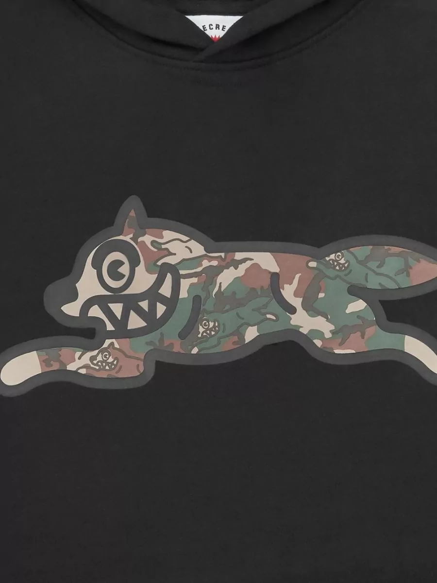 Icecream Camouflage-Print Cotton Hoodie