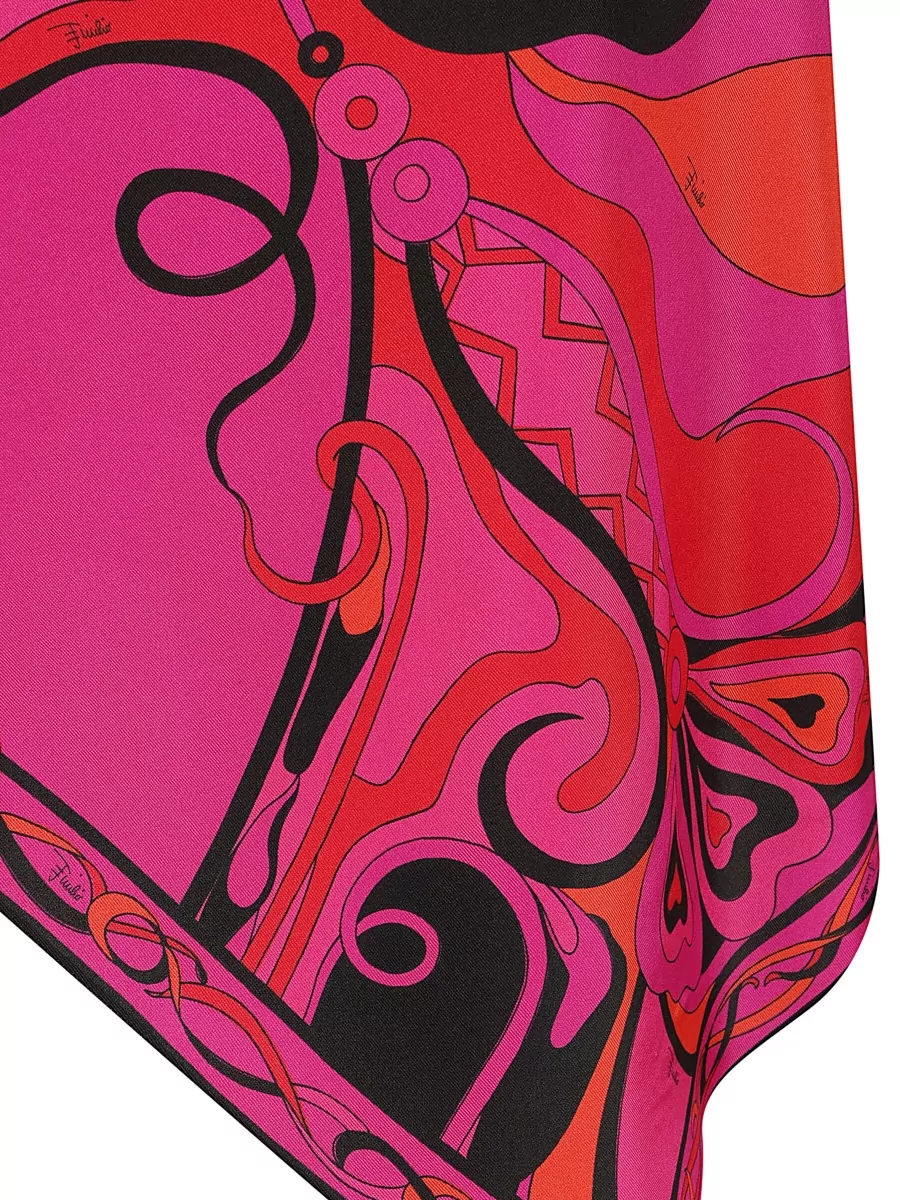 Pucci Silk Asymmetric Skirt