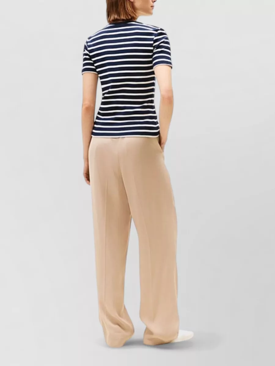 Tommy Hilfiger Short Sleeve Crew Neck Striped Top